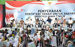82,2 Persen Lahan Sudah Terdaftar di BPN, Awal Tahun 2023, Sidoarjo Jadi Kabupaten PTSL Lengkap di Jatim