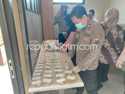 Pasca Kapolsek Sukodono Ditangkap Polda Jatim, Kapolresta Sidoarjo Beserta Anggota Dites Urine