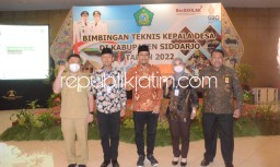 84 Kades Baru Dilantik di Sidoarjo Digembleng Peningkatkan Kapabilitas Penggunaan Anggaran