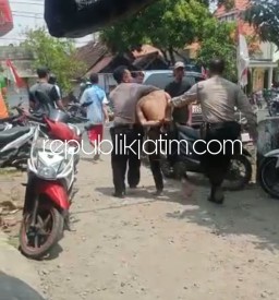 Tawarkan Pekerjaan Lewat FB, Pelaku Kelabuhi Gondol Motor Korban Dihakimi Warga Tanggulangin