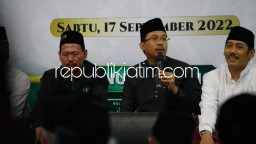 Bupati Sidoarjo Resmikan Kantor Ranting NU Prasung Buduran Disambut Hadrah Ishari