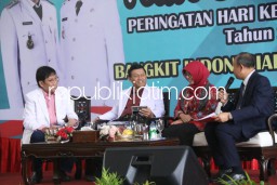 Dinkes Sidoarjo Peringati HKN ke 58 dengan Upacara dan Gelar Talkshow Kesehatan Bangkit dan Sehat Negeriku