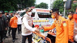 Siaga Bencana Hidrometeorologi di Sidoarjo, Gus Muhdlor Kerahkan Ratusan Personil Gabungan Ajak Warga Partisipasi