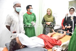 Gelar Khitan Massal, Puskesmas Jabon Diapresiasi Ning Sasha Diminta Puskesmas Lain Menirunya