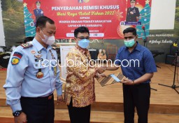 Lima Orang Langsung Bebas, 361 Narapidana Kristen dan Katolik di Jatim Terima Remisi Khusus Natal 2022