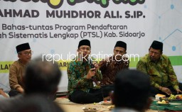 Sukseskan Program PTSL 2023, Bupati Sidoarjo Instruksikan Camat dan Kades Kawal Sesuai Peraturan