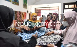 Porprov VIII Jatim 2023, Gus Muhdlor Promosikan Pusat Kampoeng Batik Tulis Jetis di Sidoarjo