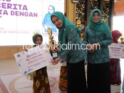 Tingkatkan Cinta Literasi Sejak Dini, Istri Bupati Sidoarjo Gelar Lomba Bercerita Bagi Anak SD dan MI