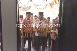 Kak Subandi Resmikan Gedung Kwartir Ranting Pramuka Candi