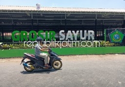 November 2023, Ratusan Stan Grosir Sayur di Pasar Porong Siap Beroperasi