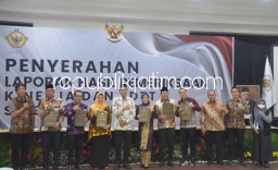 Bersama 41 Daerah Lainnya, Sidoarjo Terima LHP Laporan Keuangan Pemerintah Daerah TA 2023