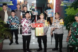 Bupati Bersama Forkopimda Sidoarjo Kompak Cek Pos Pelayanan dan Pengamanan Tahun Baru 2024