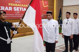 Mantan Anggota JI dan JAD, Tiga Napi Terorisme Lapas Kediri Ikrar Kembali Setia Kepada NKRI