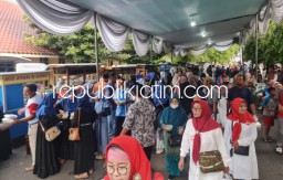 Usai Halal bi Halal dengan Gus Muhdlor, Ribuan Warga Sidoarjo Langsung Makan Gratis di Pendopo Delta Wibawa