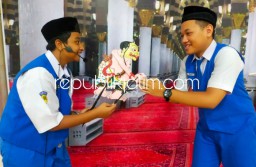 Halal Bihalal di Spemduta Sidoarjo, Diisi Pertunjukan Wayang dan Pembagian Door Prize