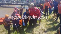 Meninggal, Petugas Temukan Jenazah Iqbal 2 Meter dari Jembatan Sungai Tarik saat Korban Terjatuh dengan Motornya