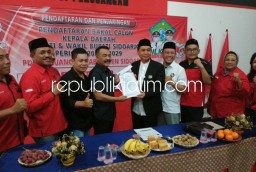 Bertekad Jadikan Sidoarjo Bermartabat, Sejahtera dan Pembangunan Merata, Pengusaha Kondang Sugiono Resmi Daftar ke PDI Perjuangan