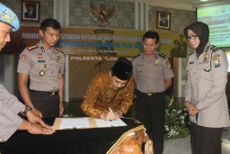 Polresta Libatkan Pemkab Sidoarjo Dalam Penerimaan Anggota Polri