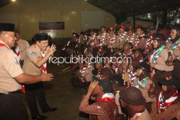 Ratusan Anggota Pramuka Penggalang Sidoarjo Ramaikan Lomba Tingkat III