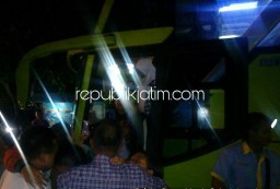 Rombongan Siswa SDN Wangkal Tiba di Kampung Disambut Isak Tangis Keluarga