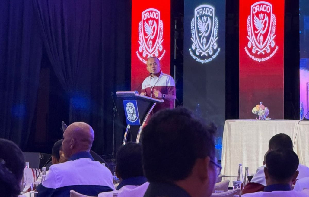 PENETAPAN - Mahenda Abdillah Kamil resmi menjabat Ketua Pengurus Provinsi (Pengprov) ORADO Jatim masa bakti 2026 - 2030 di acara Deklarasi Nasional ORADO yang digelar di Hotel Mulia Senayan, Jakarta.