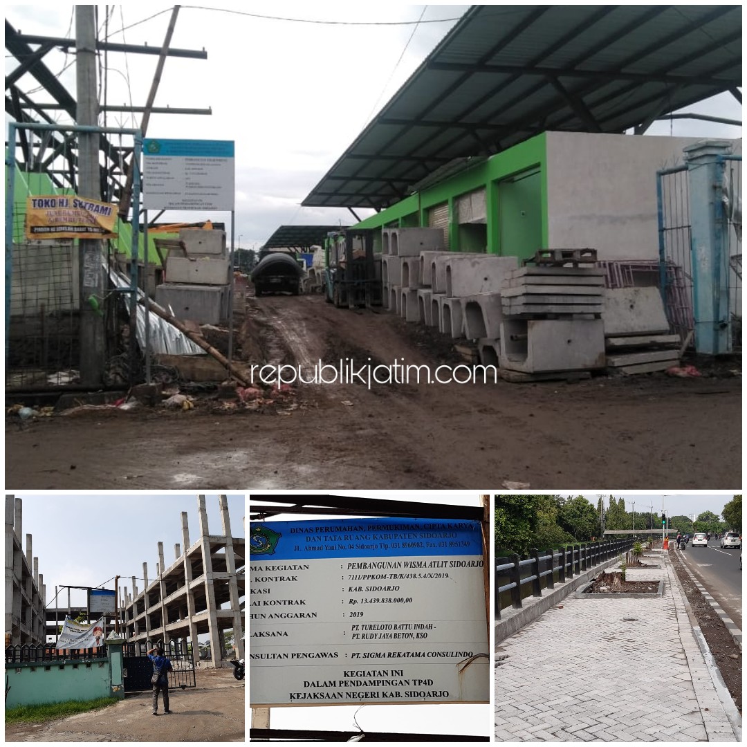 BELUM SELESAI - Sejumlah proyek bernilai Rp 5,5 miliar hingga Rp 21,5 miliar yang dikerjakan PT Rudi Jaya dengan Direktur Ibnu Ghofur yang ditetapkan sebagai tersangka dalam kasus OTT KPK di Pendopo Delta Wibawa kemarin, Kamis (09/01/2020).