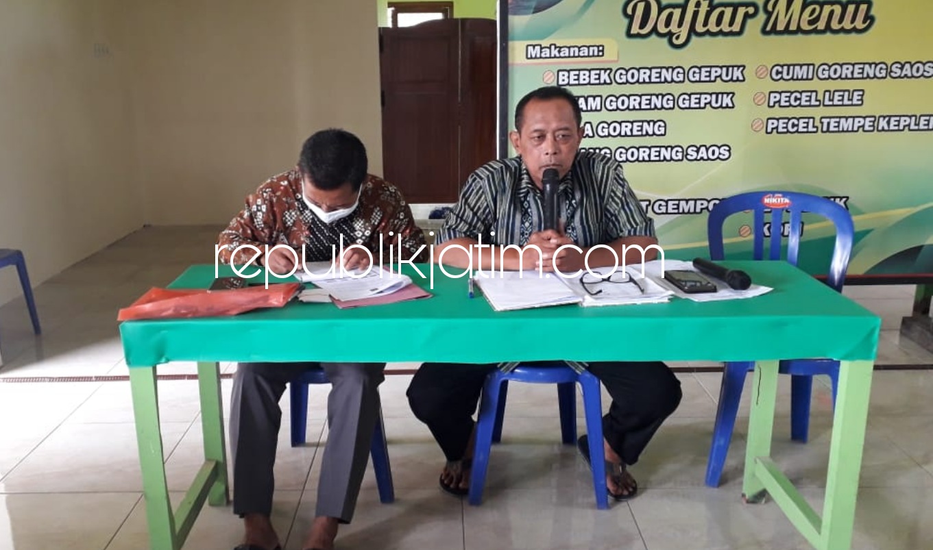AKLAMASI - Fathurrohman terpilih sebagai calon Ketua DPD Partai Umat Ponorogo dalam pemilihan aklamasi, Rabu (24/02/2021). 