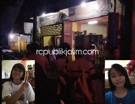 TEWAS - Diduga tertekan seorang pembantu rumah tangga, Ratnasari (17) gantung diri di kamar lantai III milik Agus Triono Dusun Payan, Desa Pabean Kecamatan Sedati, Sidoarjo, Senin (23/04/2018) malam. Insert foto semasa hidup korban.