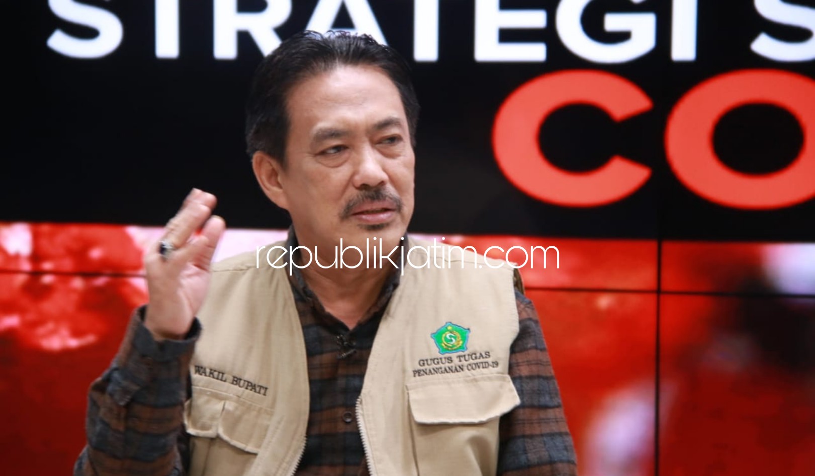 Ketua Gugus Tugas Penanganan Covid-19, Nur Ahmad Syaifuddin