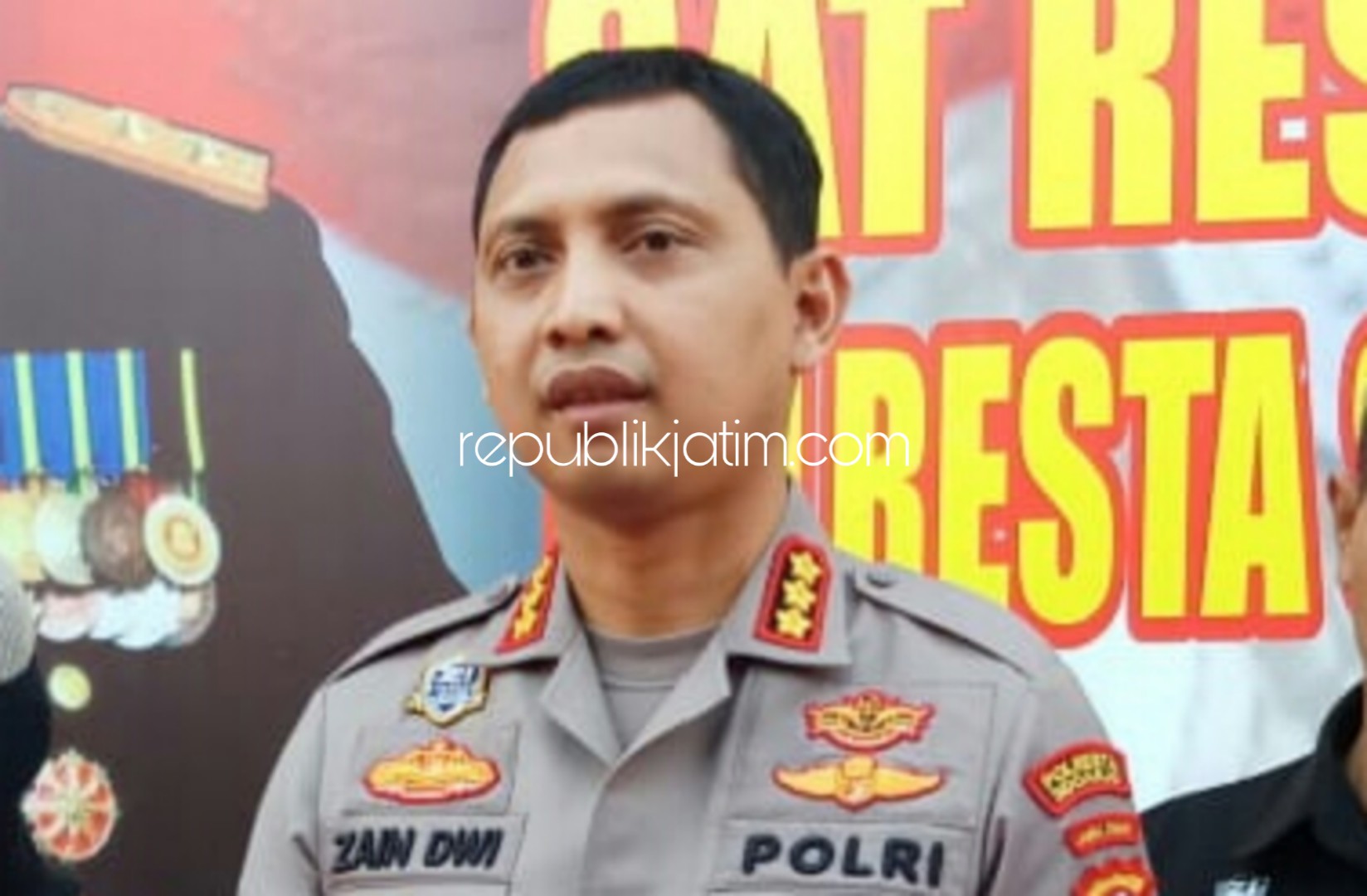 Kapolresta Sidoarjo, Kombes Pol Zain Dwi Nugroho 