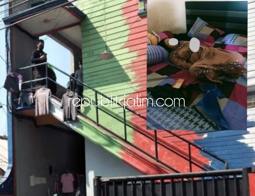 KOS - Juragan laundry yang tewas di kamar kosnya JL Bungurasih Timur, Desa Bungurasih, Kecamatan Waru, Sidoarjo, Kamis (09/09/2021) pekan lalu. 