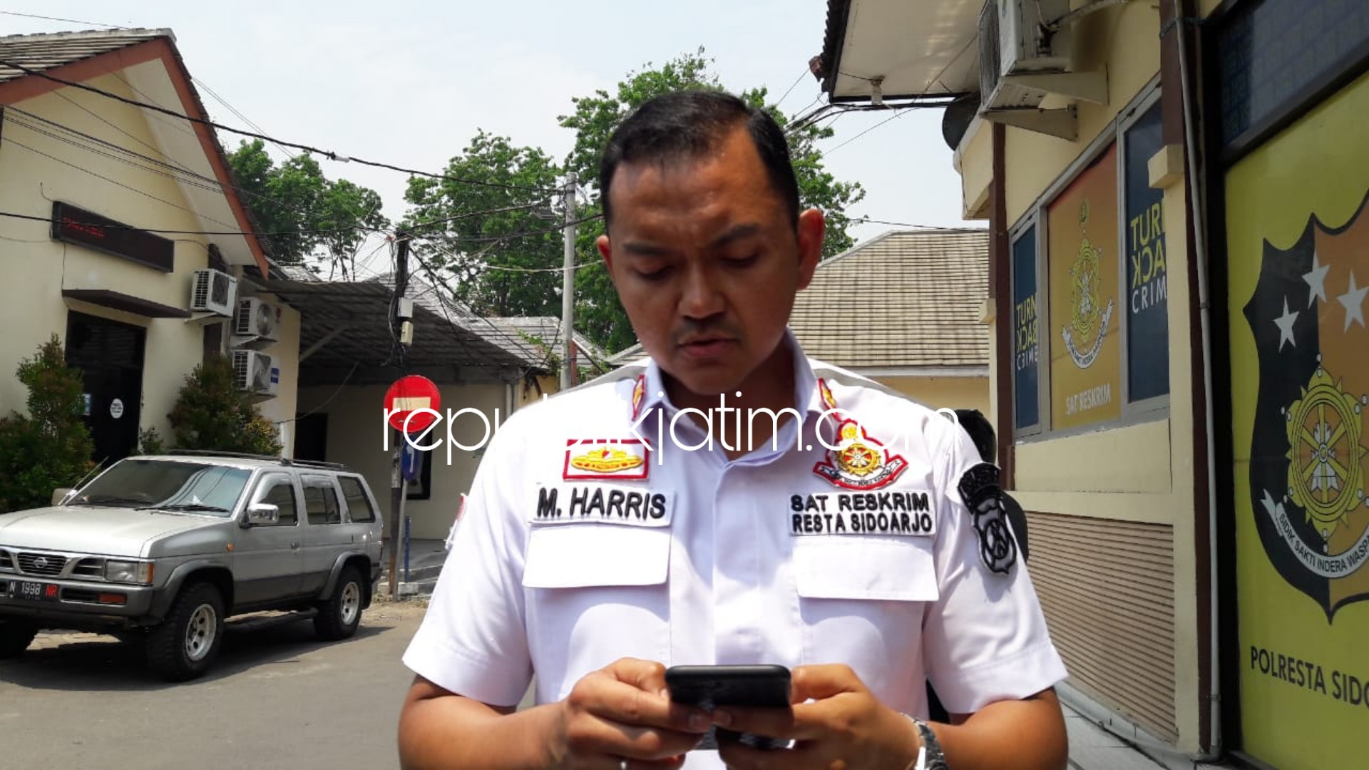Kasat Reskrim, Polresta Sidoarjo, Kompol Muhammad Harris