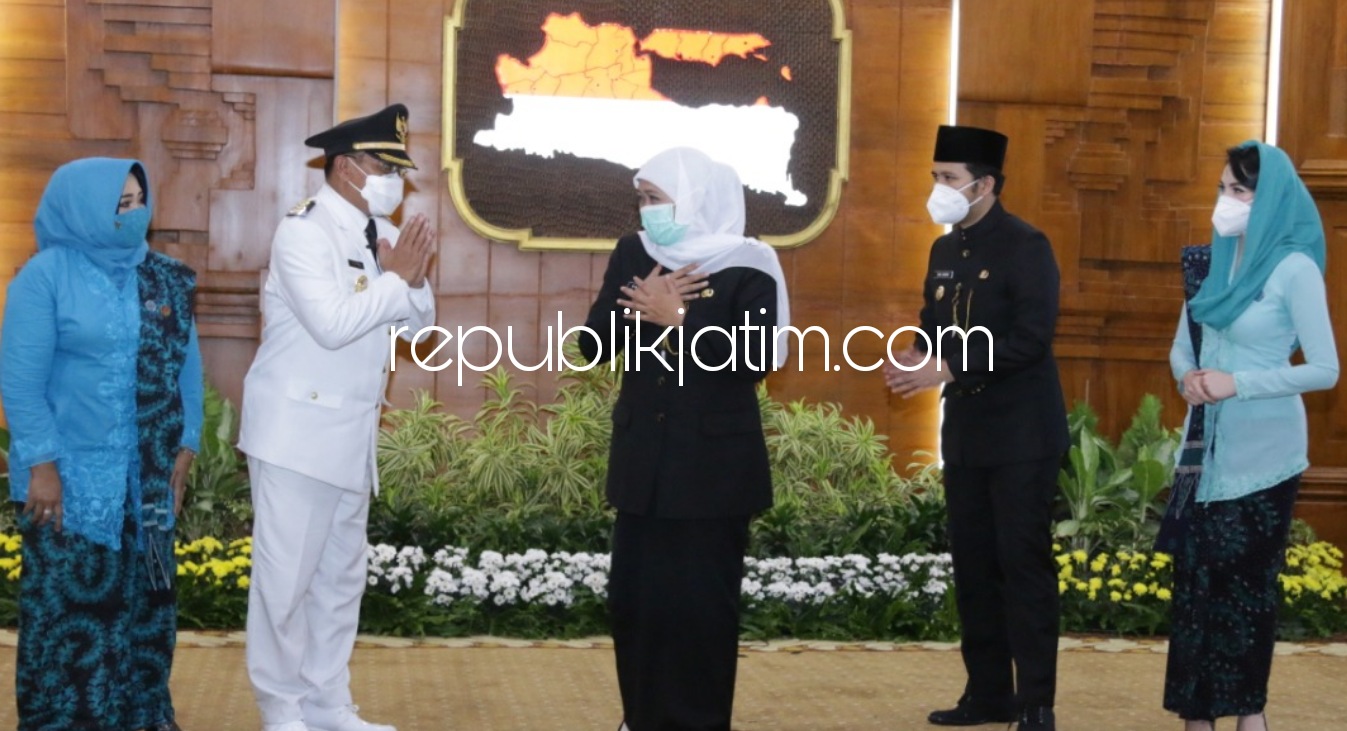 MOTIVASI - Pj Bupati Sidoarjo, Hudiyono termotivasi Pemprov Jatim meraih penghargaan kinerja tertinggi atas Evaluasi Kinerja Penyelenggaraan Pemerintahan Daerah (EKPPD) Tahun 2019 dari Laporan Penyelengaraan Pemerintahan Daerah (LPPD) Tahun 2018.