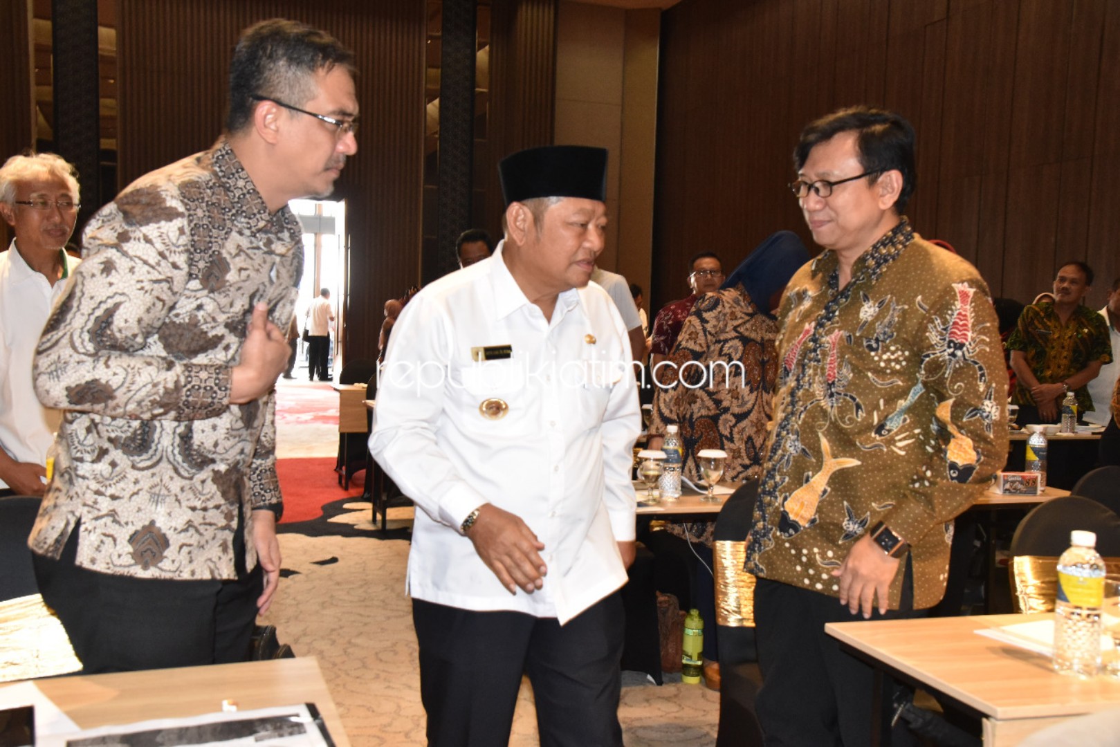SOSIALISASI - Bupati Sidoarjo, Saiful Ilah menghadiri acara Pembinaan Pengelolaan Barang Milik Daerah Tahun 2019 yang diselenggarakan BPKAD Pemkab Sidoarjo mulai 23 sampai 24 Oktober 2019 di Hotel Golden Tulip, Batu.