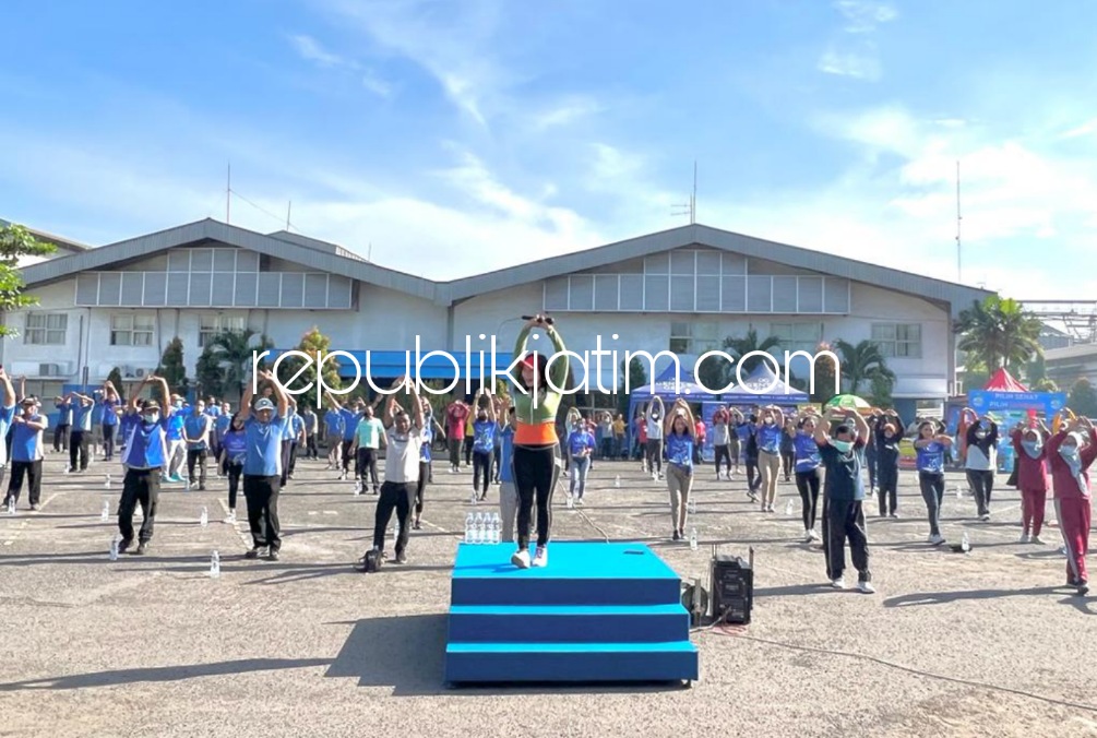 SENAM - BPJS Kesehatan menggelar Pekan Senam Prolanis bagi Peserta JKN Serentak (Pekan Semangat) di 5.400 titik dalam rangka memperingati HUT ke 54 BPJS Kesehatan yang jatuh pada 15 Juli 2022 mendatang, Selasa (12/07/2022).