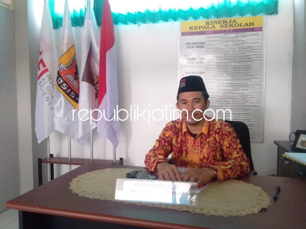 Kepala MA Dafi Pesantren Al Qur'an Science, Angga Wahyu Wardhana