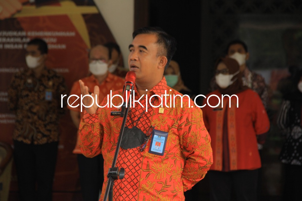 PENGAMANAN - Momen Natal dan Tahun Baru (Nataru) mendapatkan atensi Plt Kakanwil Kemenkumham Jatim, Agung Krisna dengan meminta jajaran meningkatkan pengawasan keamanan dan ketertiban di 39 Lapas dan Rutan di Jatim, Kamis (01/12/2022).