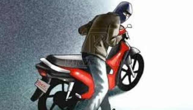 ILUSTRASI - Ilustrasi pencurian motor plat merah milik perangkat desa. 