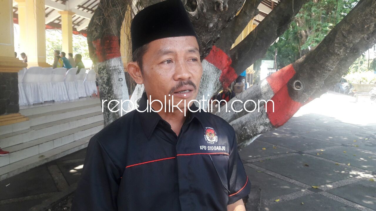 Ketua KPU Kabupaten Sidoarjo, M Zainal Abidin